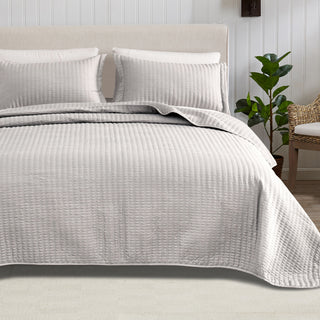 3-Piece Solid Quilt - Fiona Collection