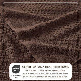 Ultra-Soft 100% Cotton Diamond Waffle Bath Towels