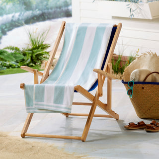 Oversized Striped Cabana Beach Towel - Edgartown Collection