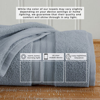 100% Cotton Plush Bath Towel Set