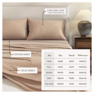 100% Turkish Cotton Plaid Flannel Sheet Sets
