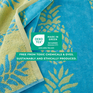 2 Pack 100% Cotton Printed Beach Towel