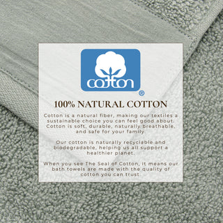 Ultra-Soft Cotton Linen-Like Border Towels