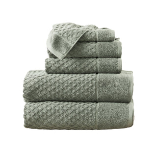 Ultra-Soft 100% Cotton Diamond Waffle Bath Towels
