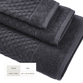 Ultra-Soft 100% Cotton Diamond Waffle Bath Towels