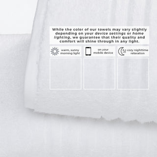 Premium Cotton Ribbed Towel Set