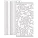 Grey/White Seashells / Stripe