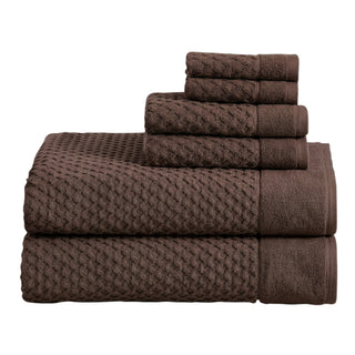 Ultra-Soft 100% Cotton Diamond Waffle Bath Towels