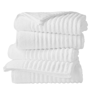 Premium Cotton Ribbed Towel Set