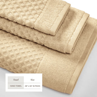 Ultra-Soft 100% Cotton Diamond Waffle Bath Towels