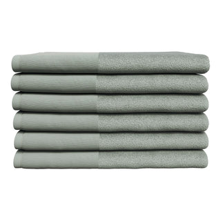 Ultra-Soft Cotton Linen-Like Border Towels