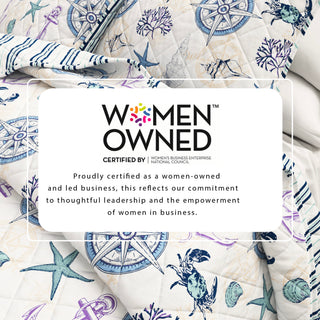 Nautical Microfiber Reversible Quilt Set With Shams