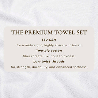 100% Cotton Absorbent & Quick-Dry Bath Towels