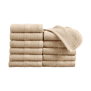 100% Cotton Textured Woven Bath Towel Set