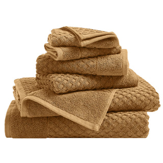 Ultra-Soft 100% Cotton Diamond Waffle Bath Towels