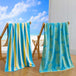 Blue/Yellow Pineapple & Stripe