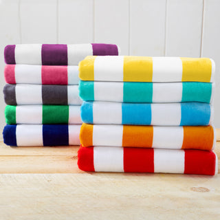 Premium 100% Cotton Velour Beach Towels