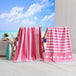 Pink/White Flamingo & Stripe