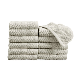 100% Cotton Textured Woven Bath Towel Set