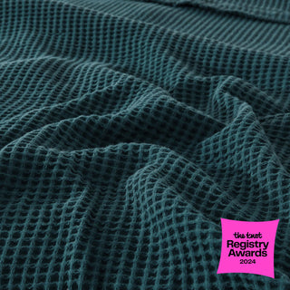 100% Cotton Waffle Weave Blanket