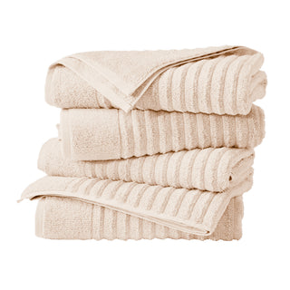Premium Cotton Ribbed Towel Set