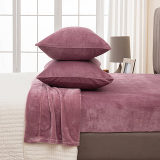 Velvet Plush Warm and Cozy Sheet Set