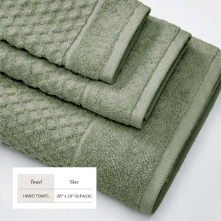 Ultra-Soft 100% Cotton Diamond Waffle Bath Towels