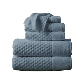 Ultra-Soft 100% Cotton Diamond Waffle Bath Towels