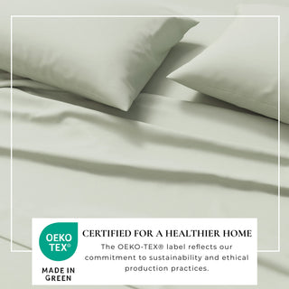 Ultra-Soft Cotton Heathered Melange Jersey Knit Sheet Set