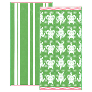 2 Pack 100% Cotton Printed Beach Towel