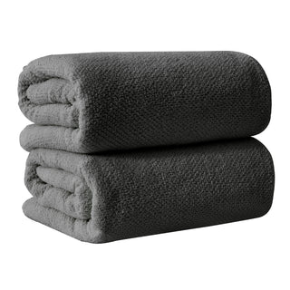 100% Cotton Absorbent & Quick-Dry Looped Bath Towels