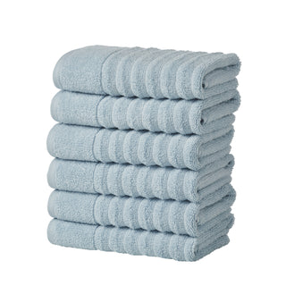 Premium Cotton Ribbed Towel Set