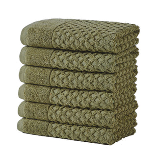 Ultra-Soft 100% Cotton Diamond Waffle Bath Towels