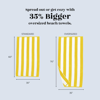 Premium 100% Cotton Velour Beach Towels