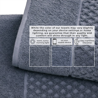 Ultra-Soft 100% Cotton Diamond Waffle Bath Towels