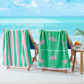 2 Pack 100% Cotton Printed Beach Towel