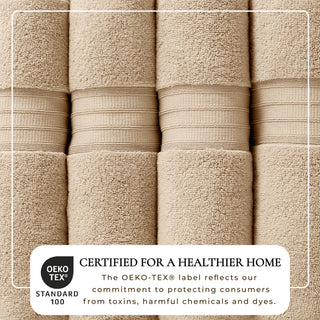 100% Cotton Plush Bath Towel Set