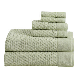 Ultra-Soft 100% Cotton Diamond Waffle Bath Towels