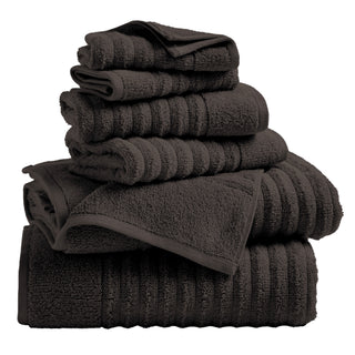 Premium Cotton Ribbed Towel Set