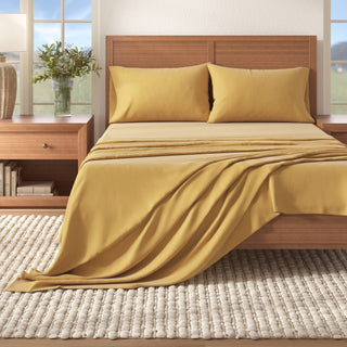 Premium Turkish Cotton Flannel Sheet Set