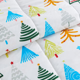 Christmas Down Alternative Comforter and Sham Set