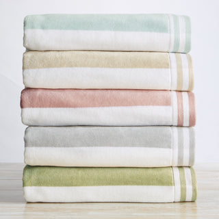 Premium 100% Cotton Cabana Stripe Beach Towels