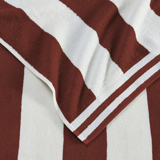 Premium 100% Cotton Cabana Stripe Beach Towels