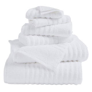 Premium Cotton Ribbed Towel Set