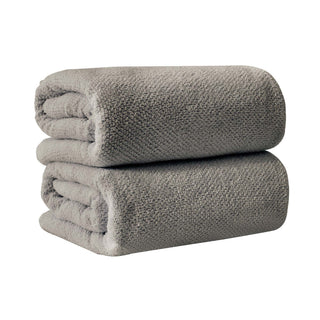 100% Cotton Absorbent & Quick-Dry Looped Bath Towels
