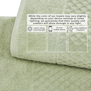 Ultra-Soft 100% Cotton Diamond Waffle Bath Towels