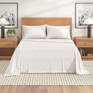 Premium Turkish Cotton Winter Lodge Flannel Sheet Set