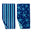 Navy/Royal Blue Starfish & Stripe