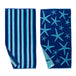 Navy/Royal Blue Starfish & Stripe