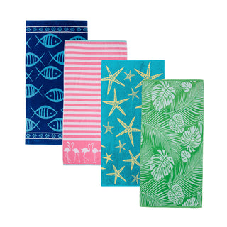 100% Cotton Printed Beach Towel